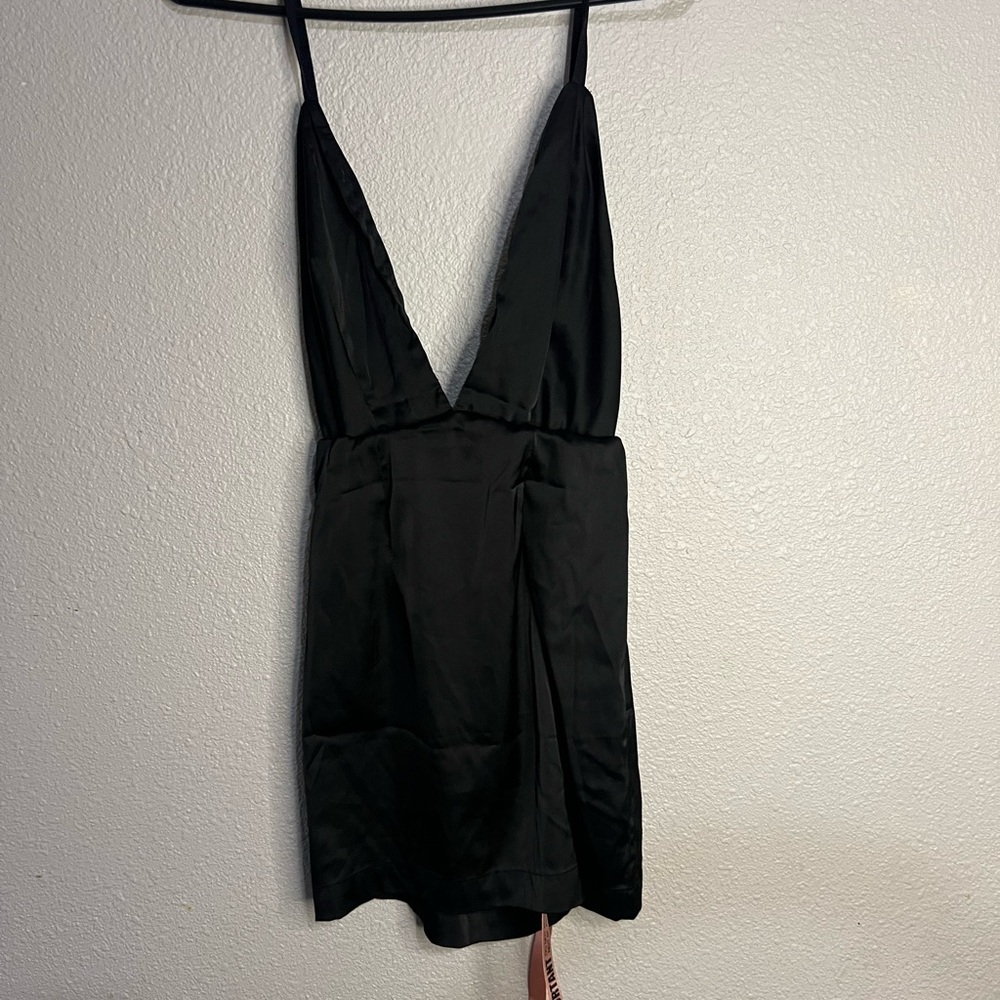 House of CB Black Backless Dress